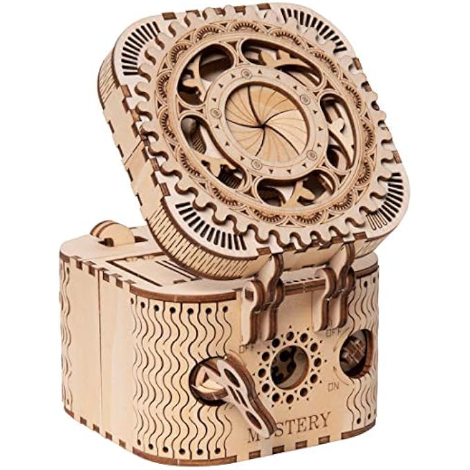 PUZZLE BOX 3D WOODEN PUZZLE MODEL KITS FOR ADULTS - Image 1